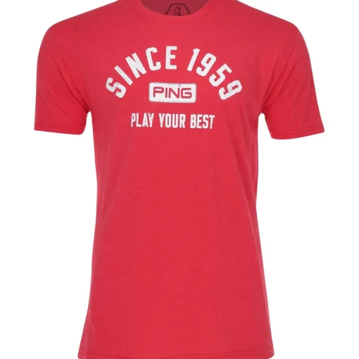 Ping Throwback Shirt T-Shirt Golf Apparel