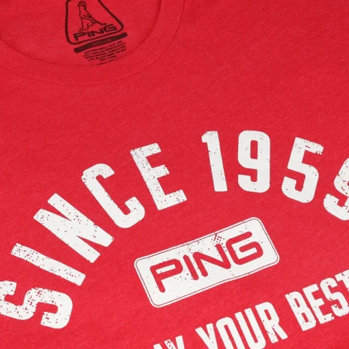 Ping Throwback Shirt T-Shirt Golf Apparel
