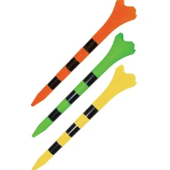 Pride Evolution Striped 2 3/4” 30 Count Golf Tees
