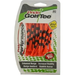 Pride Evolution Striped 2 3/4” 30 Count Golf Tees