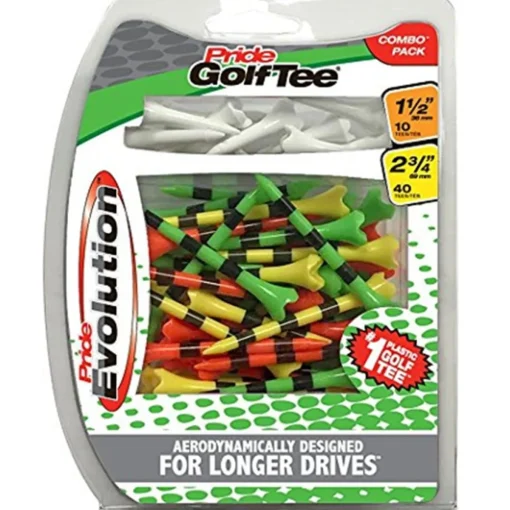 Pride Evolution Striped Golf Tees