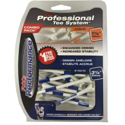 Pride PTS Performance 3 1/4” Combo Pack Golf Tees