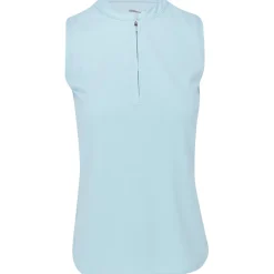 Puma Aerlon Mock Sleeveless Shirt Polo Short Sleeve Golf Apparel