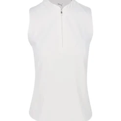 Puma Aerlon Mock Sleeveless Shirt Polo Short Sleeve Golf Apparel