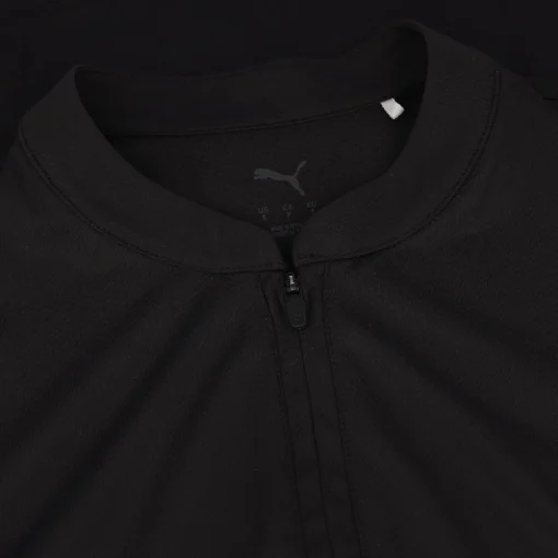 Puma Aerlon Mock Sleeveless Shirt Polo Short Sleeve Golf Apparel