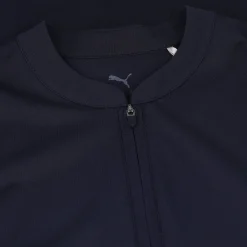 Puma Aerlon Mock Sleeveless Shirt Polo Short Sleeve Golf Apparel