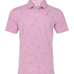 Puma AP Cloudspun Contender Shirt Polo Short Sleeve Golf Apparel