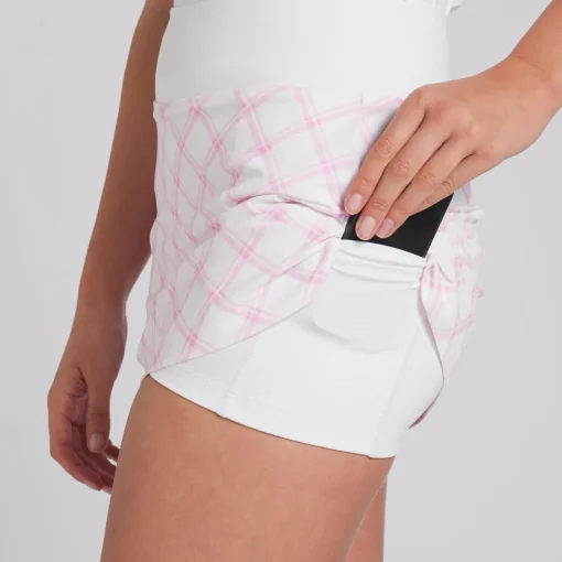 Puma Blake Plaid Skort Regular Golf Apparel