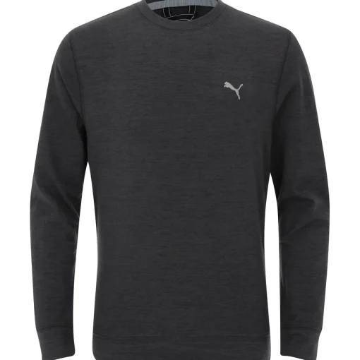 Puma Boy's Cloudspun Sweater Crew Golf Apparel