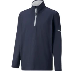 Puma Boys Gamer 1/4 Zip Outerwear Pullover Golf Apparel