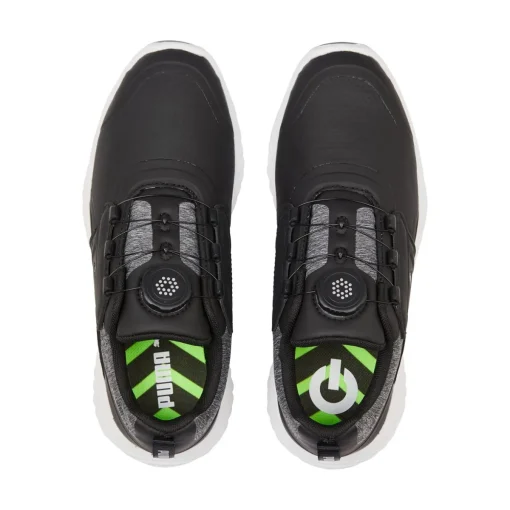 Puma Boy's Ignite PWRCAGE Golf Shoe Golf Shoes