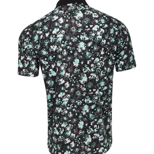 Puma CLOUDSPUN Abstract Camo Shirt Polo Short Sleeve Golf Apparel