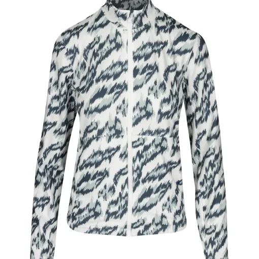 Puma Cloudspun Animal Print Outerwear Jacket Golf Apparel