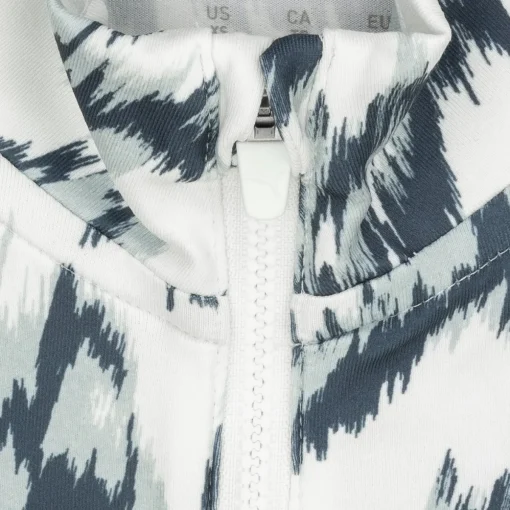 Puma Cloudspun Animal Print Outerwear Jacket Golf Apparel
