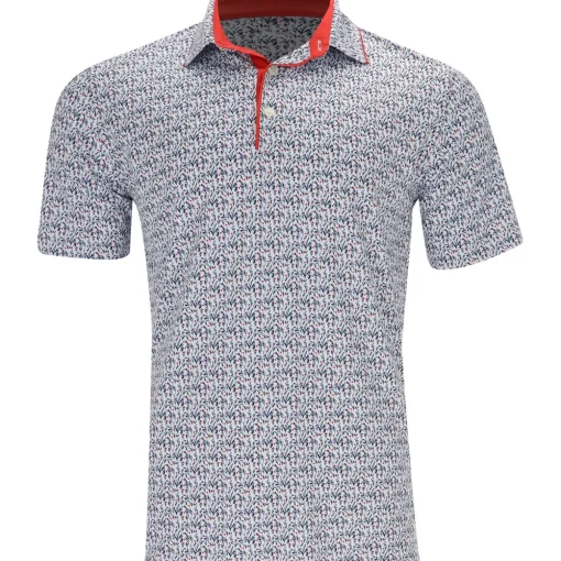 Puma CLOUDSPUN Branch Shirt Polo Short Sleeve Golf Apparel