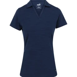Puma Cloudspun Free Shirt Polo Short Sleeve Golf Apparel