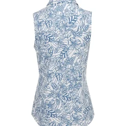 Puma CLOUDSPUN Leafy Sleeveless Shirt Polo Short Sleeve Golf Apparel