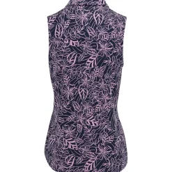 Puma CLOUDSPUN Leafy Sleeveless Shirt Polo Short Sleeve Golf Apparel