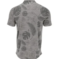Puma Cloudspun Leaves n' Flowers Shirt Polo Short Sleeve Golf Apparel