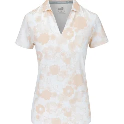 Puma Cloudspun Lillypad Shirt Polo Short Sleeve Golf Apparel