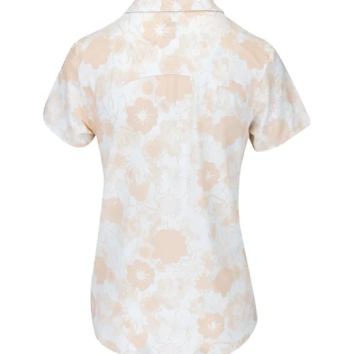 Puma Cloudspun Lillypad Shirt Polo Short Sleeve Golf Apparel