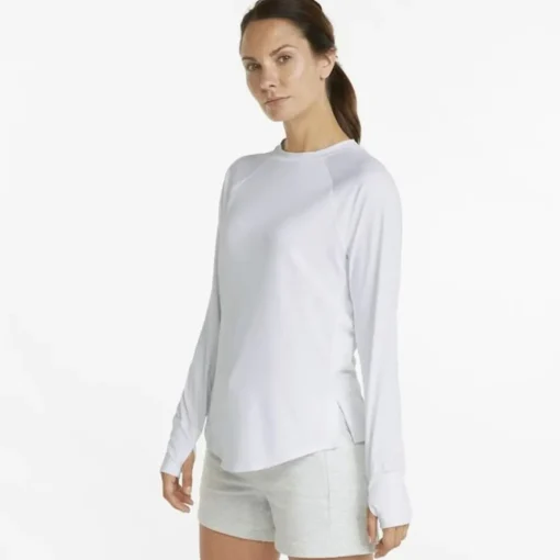 Puma Cloudspun Long Sleeve Shirt T-Shirt Golf Apparel
