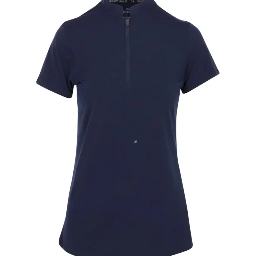 Puma Cloudspun Love Golf Shirt Polo Short Sleeve Golf Apparel