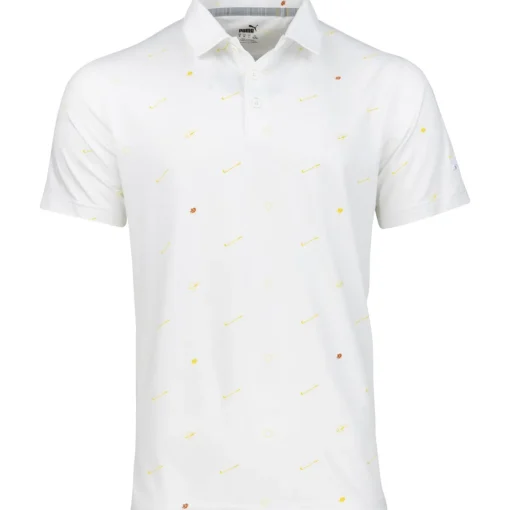 Puma Cloudspun Love Golf Shirt Polo Short Sleeve Golf Apparel