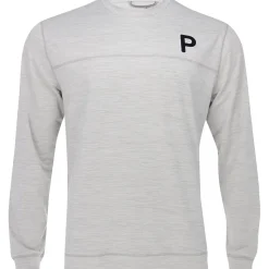 Puma Cloudspun Patch Crewneck Outerwear Pullover Golf Apparel