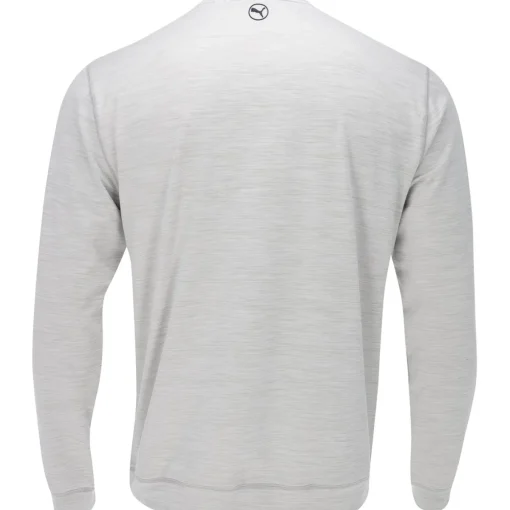 Puma Cloudspun Patch Crewneck Outerwear Pullover Golf Apparel