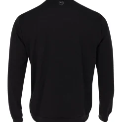 Puma Cloudspun Patch Crewneck Outerwear Pullover Golf Apparel