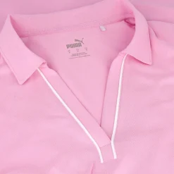 Puma Cloudspun Piped Shirt Polo Short Sleeve Golf Apparel