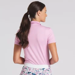 Puma Cloudspun Piped Shirt Polo Short Sleeve Golf Apparel