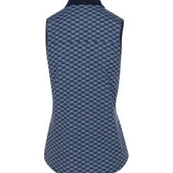 Puma CLOUDSPUN Scallop Sleeveless Shirt Polo Short Sleeve Golf Apparel