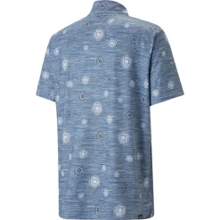 Puma CloudSpun Wheels Shirt Polo Short Sleeve Golf Apparel