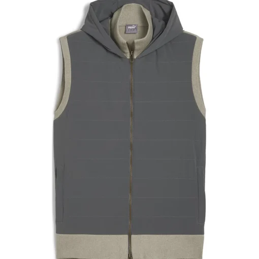 Puma Clubhouse Hybrid Outerwear Vest Golf Apparel