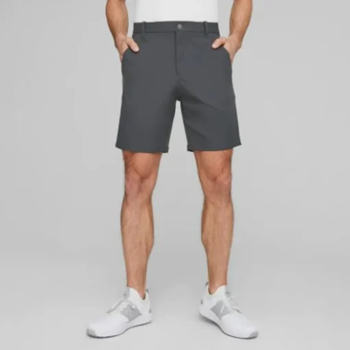 Puma Dealer 8" Shorts Flat Front Golf Apparel
