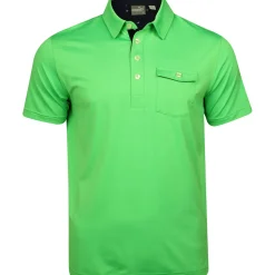 Puma Donegal Shirt Polo Short Sleeve Golf Apparel