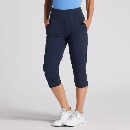 Puma EveryDay Capri Pants Flat Front Golf Apparel