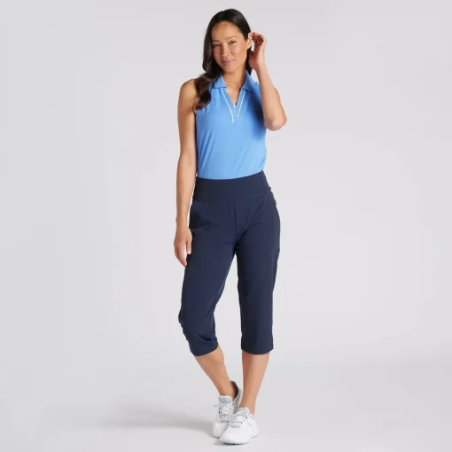 Puma EveryDay Capri Pants Flat Front Golf Apparel