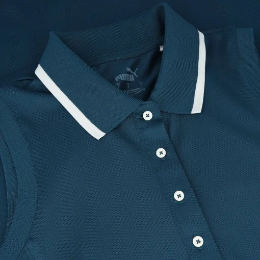 Puma Everyday Pique Dress Polo Short Sleeve Golf Apparel