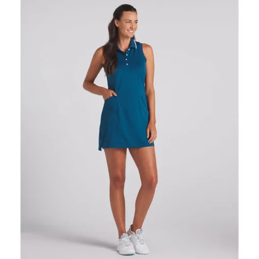 Puma Everyday Pique Dress Polo Short Sleeve Golf Apparel
