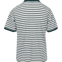 Puma EveryDay Stripe Pique Shirt Polo Short Sleeve Golf Apparel