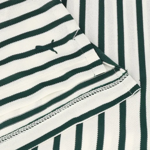 Puma EveryDay Stripe Pique Shirt Polo Short Sleeve Golf Apparel