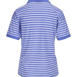 Puma EveryDay Stripe Pique Shirt Polo Short Sleeve Golf Apparel