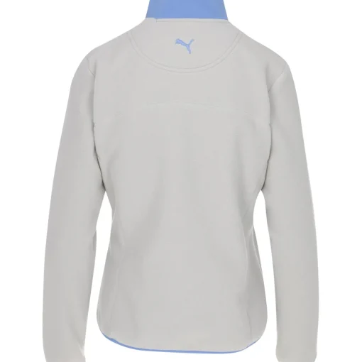 Puma Fleece 1/4 Zip Outerwear Pullover Golf Apparel