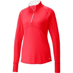 Puma Gamer 1/4 Zip Outerwear Pullover Golf Apparel