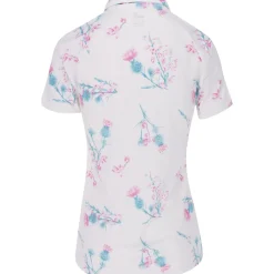 Puma Girls Mattr Lowlands Shirt Polo Short Sleeve Golf Apparel