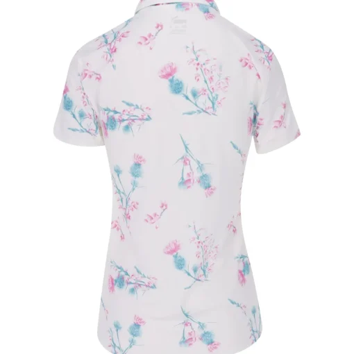 Puma Girls Mattr Lowlands Shirt Polo Short Sleeve Golf Apparel