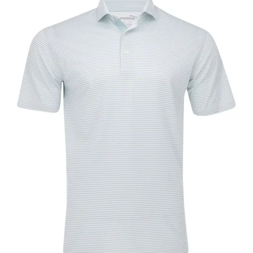 Puma Isle Pique Shirt Polo Short Sleeve Golf Apparel